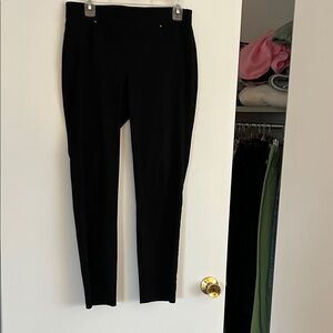 89th & Madison Elegant Black Skinny Pants